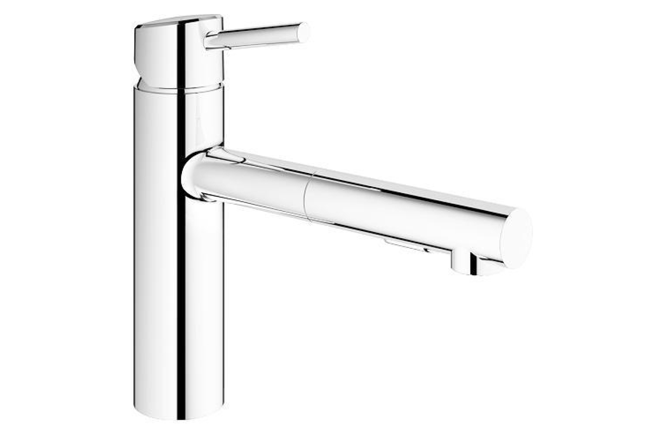 Смеситель для кухни GROHE Concetto с вытяжным душем, хром (30273001)