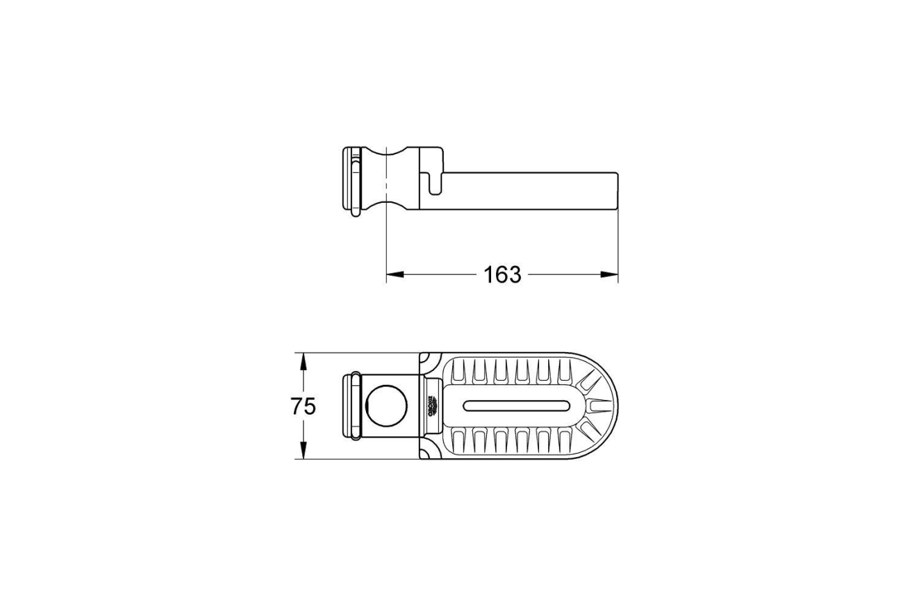 Мыльница GROHE Relexa Plus, хром (28631000)