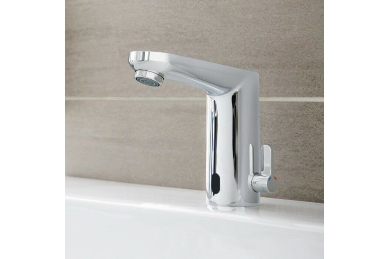 Смеситель для раковины GROHE Eurosmart Cosmopolitan E инфракрасный, M-size, хром (36325002)