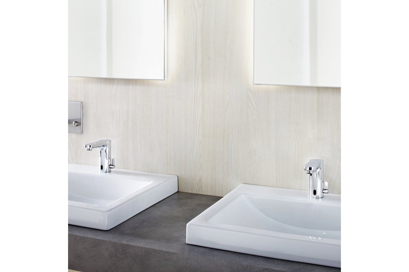 Смеситель для раковины GROHE Eurosmart Cosmopolitan E инфракрасный, M-size, хром (36325002)
