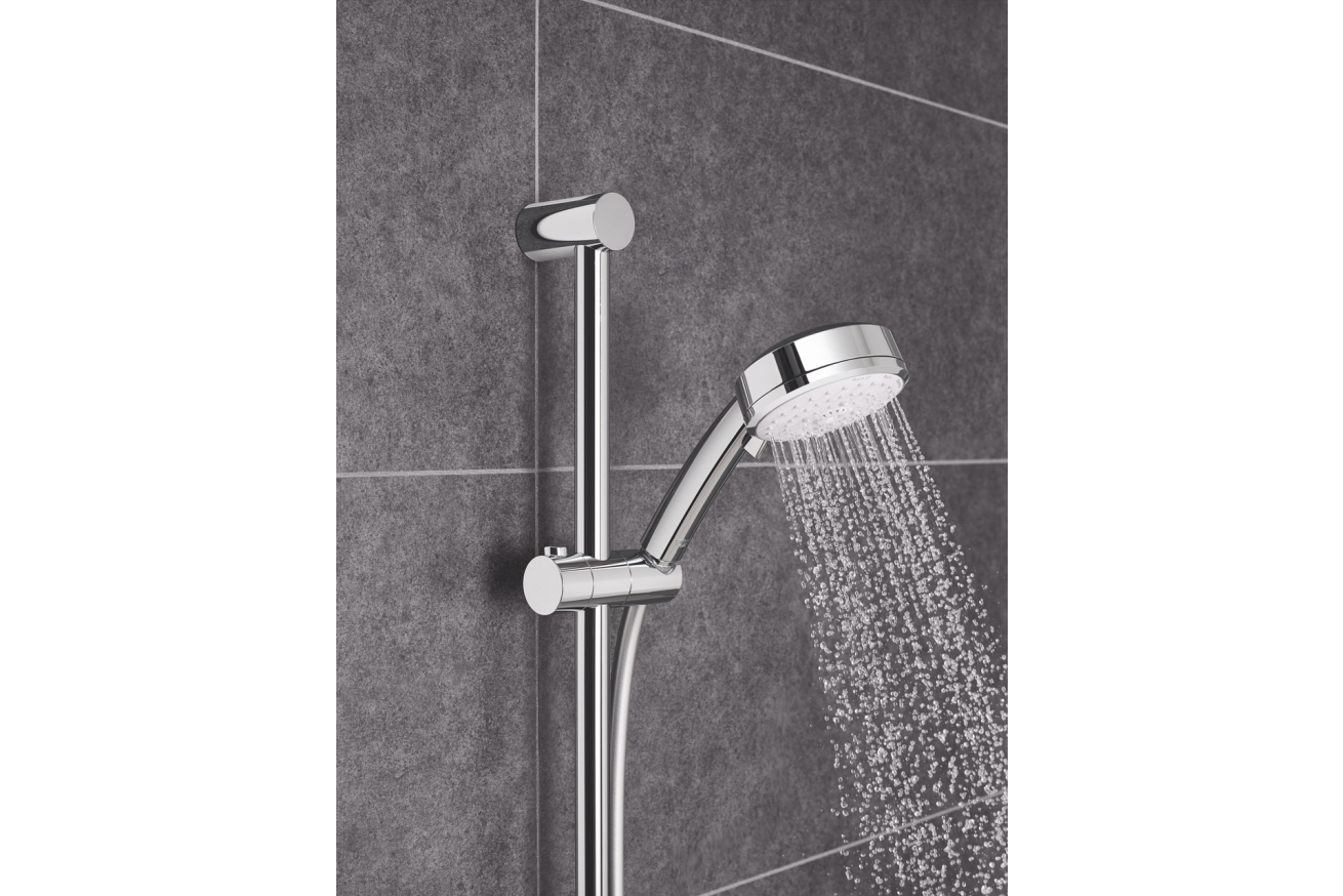 Ручной душ GROHE Tempesta Cosmopolitan 100, 3 режима, хром/серый (27572002)
