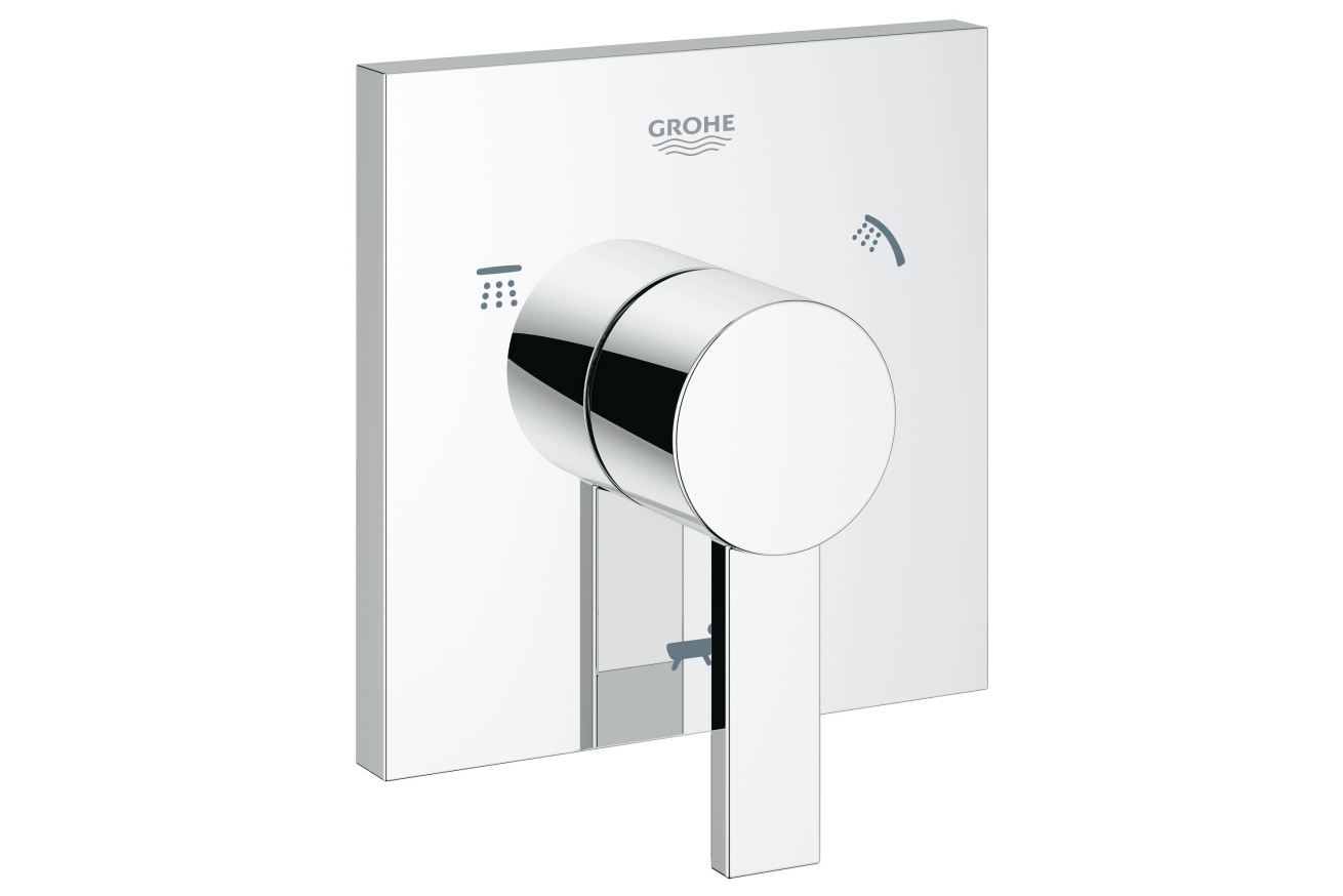 Внешняя часть переключателя потоков GROHE Allure на 3 положения, хром (19590000)