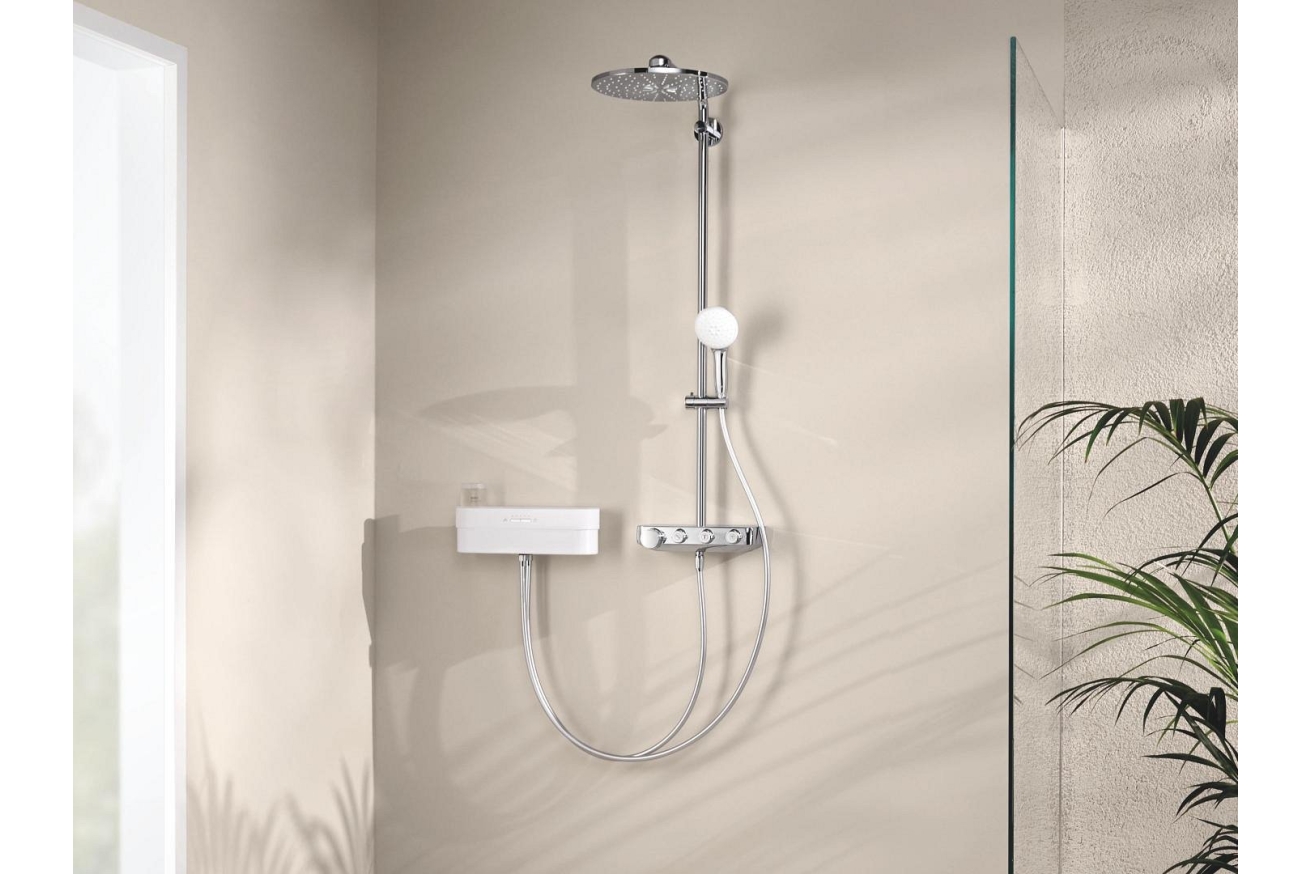Душевая система GROHE Euphoria Purefoam 310 с термостатом для душа, хром (1058130000)