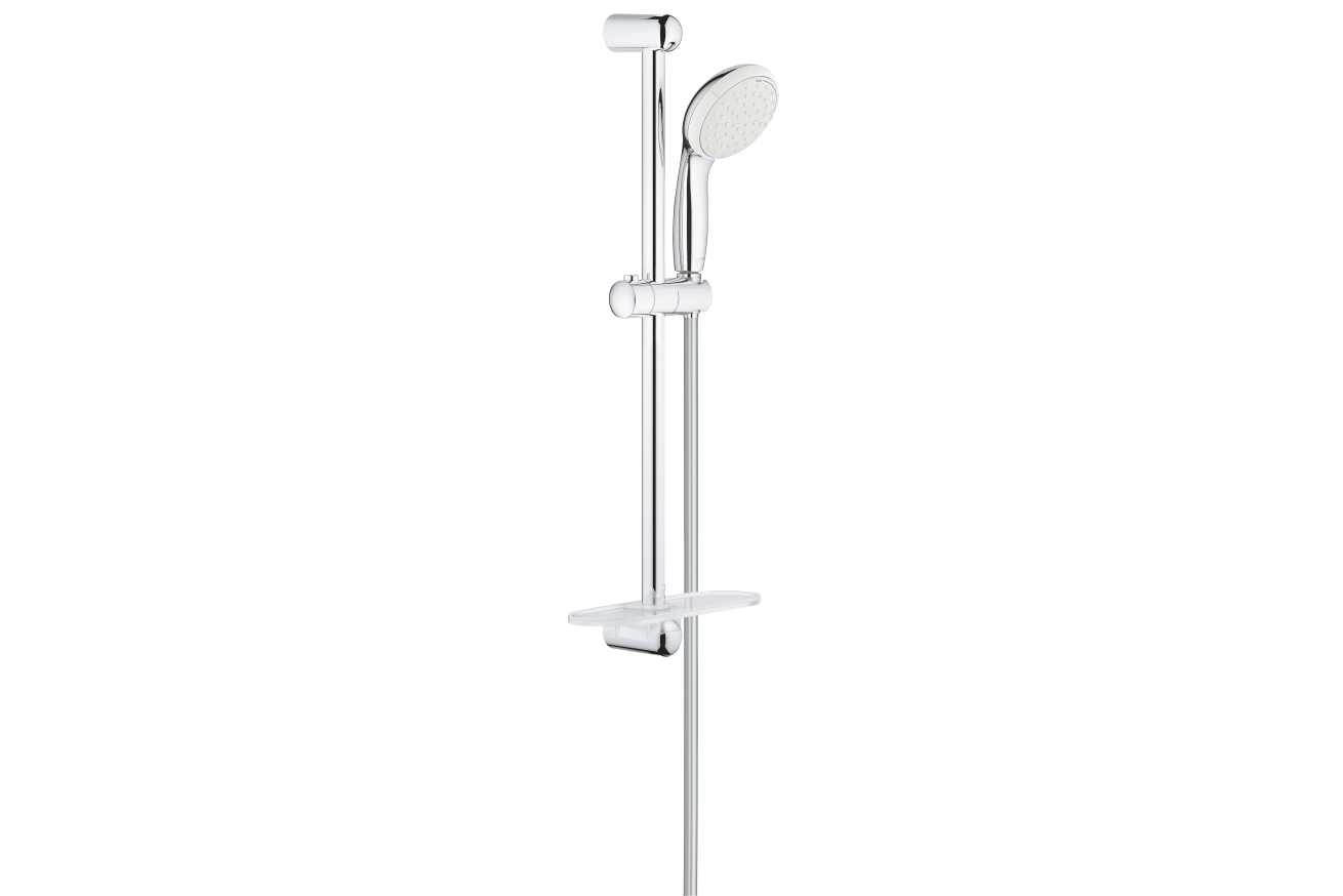 Готовый комплект для ванны GROHE Eurosmart скрытого монтажа, с ручным и верхним душем, хром (NB0062)