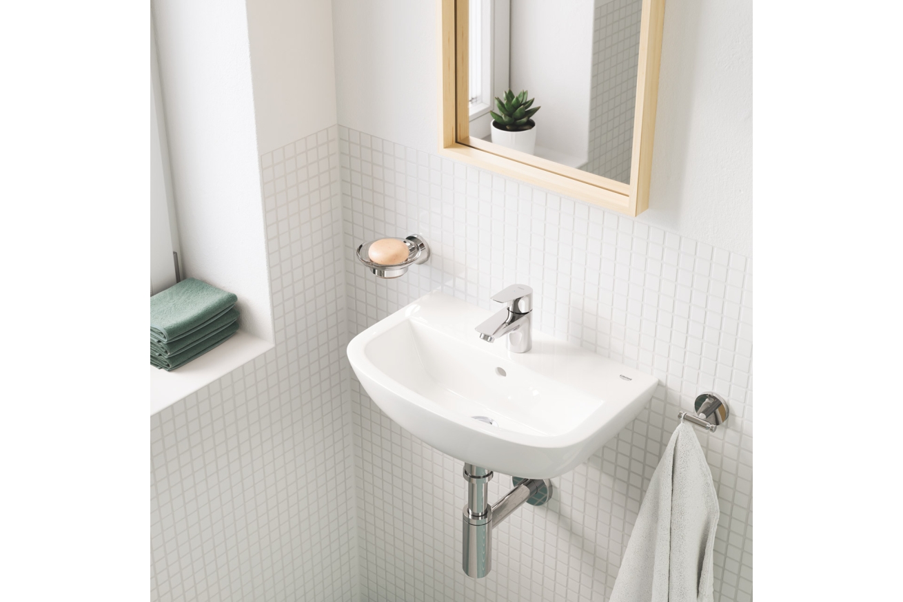 Кран для раковины GROHE BauEdge, без функции смешивания, хром (20421001)