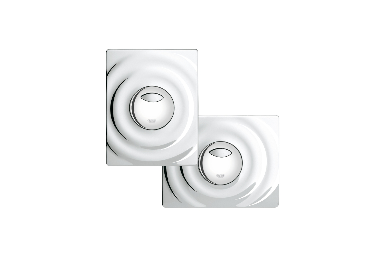 Панель смыва для унитаза GROHE Surf, 3 режима, хром (38861000)