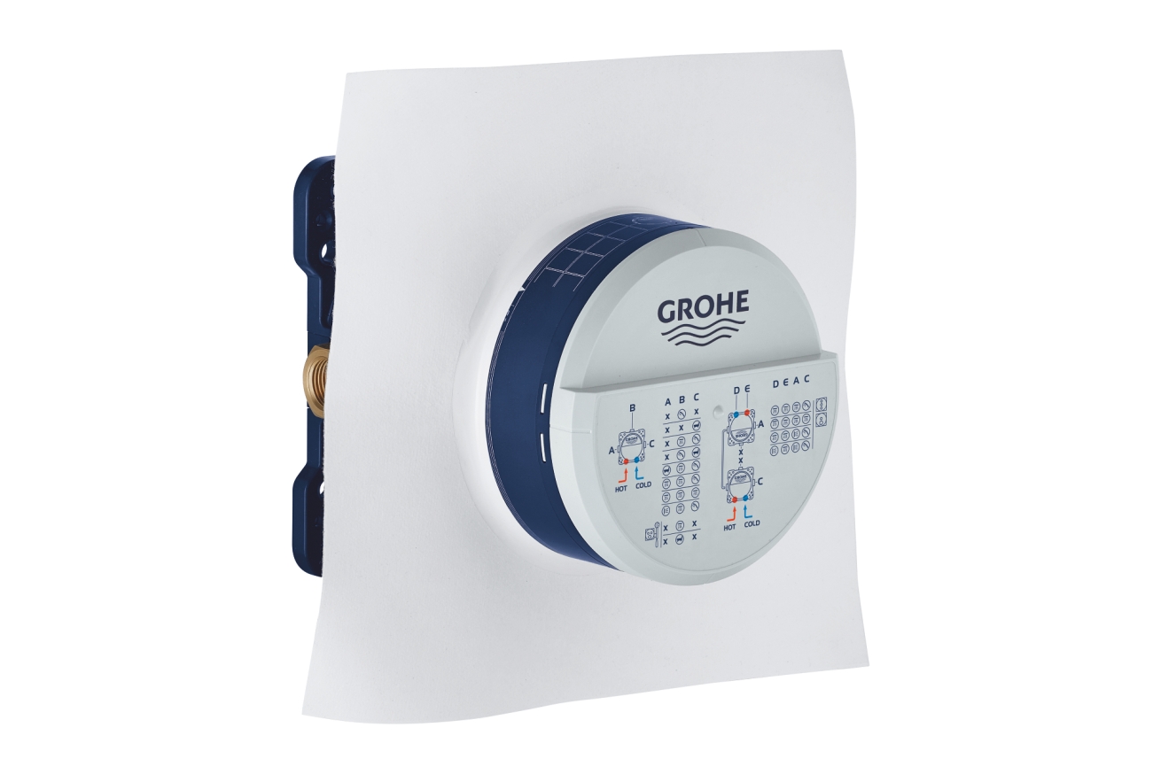 Душевая система GROHE Tempesta 250 Cube со смесителем для ванны, хром (NB0069)
