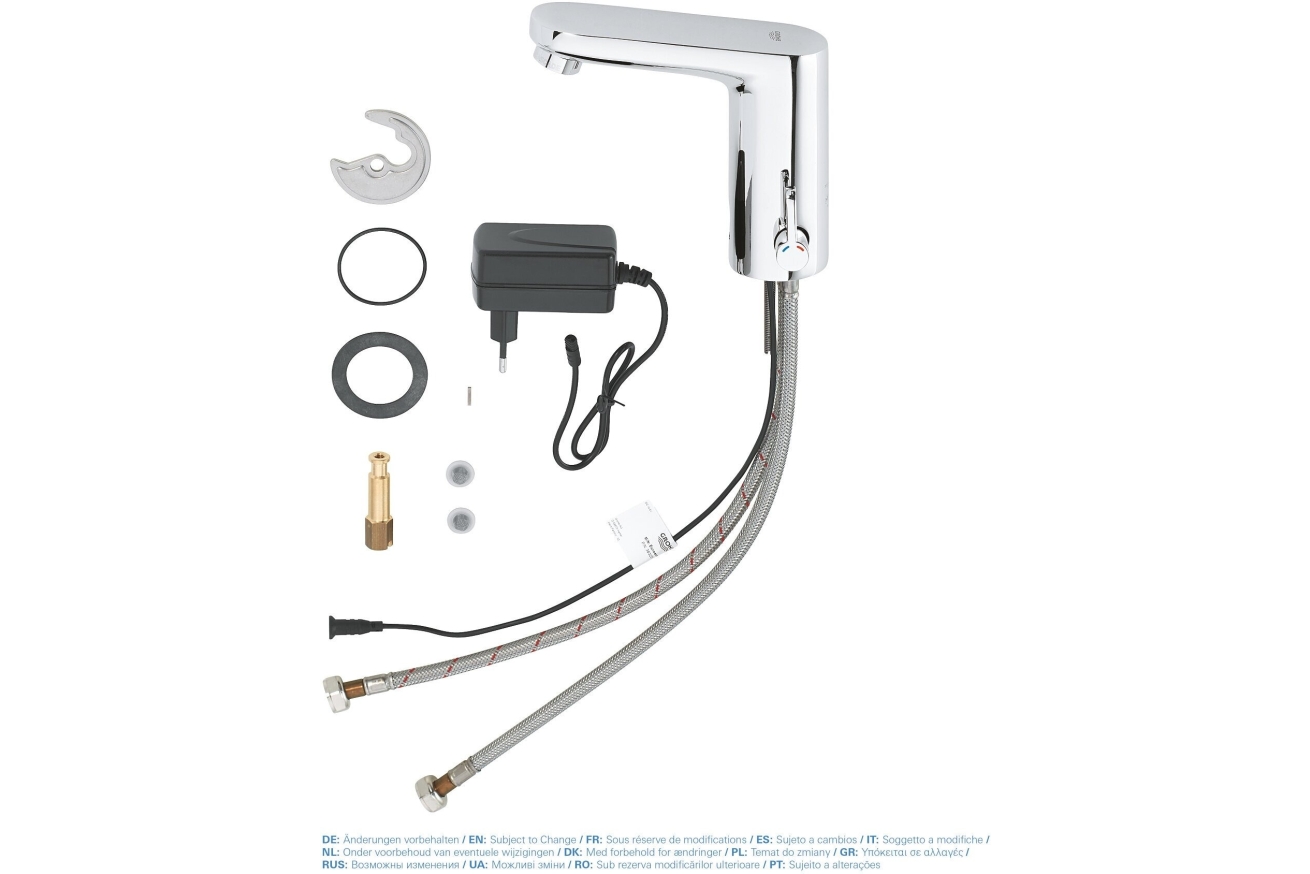 Смеситель для раковины GROHE Eurosmart Cosmopolitan E инфракрасный, хром (36325001)