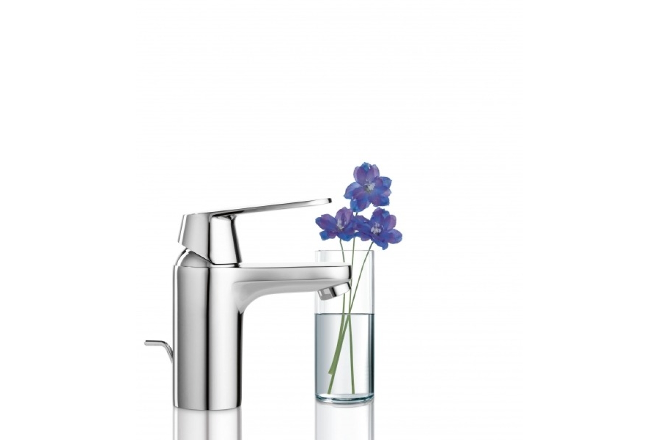 Смеситель для раковины GROHE Eurosmart Cosmopolitan с донным клапаном и ограничением расхода воды, хром (3282500E)