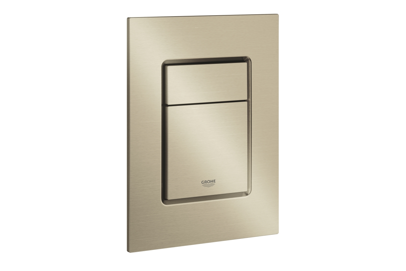 Панель смыва для унитаза GROHE Skate Cosmopolitan S, 3 режима, никель матовый (37535EN0)