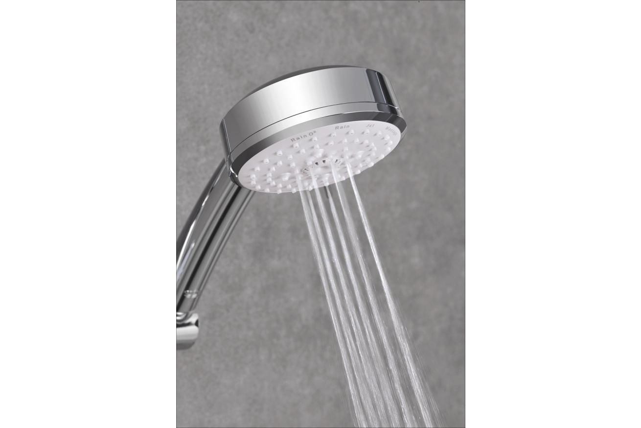 Ручной душ GROHE Tempesta Cosmopolitan 100, 4 режима, хром/серый (27573002)
