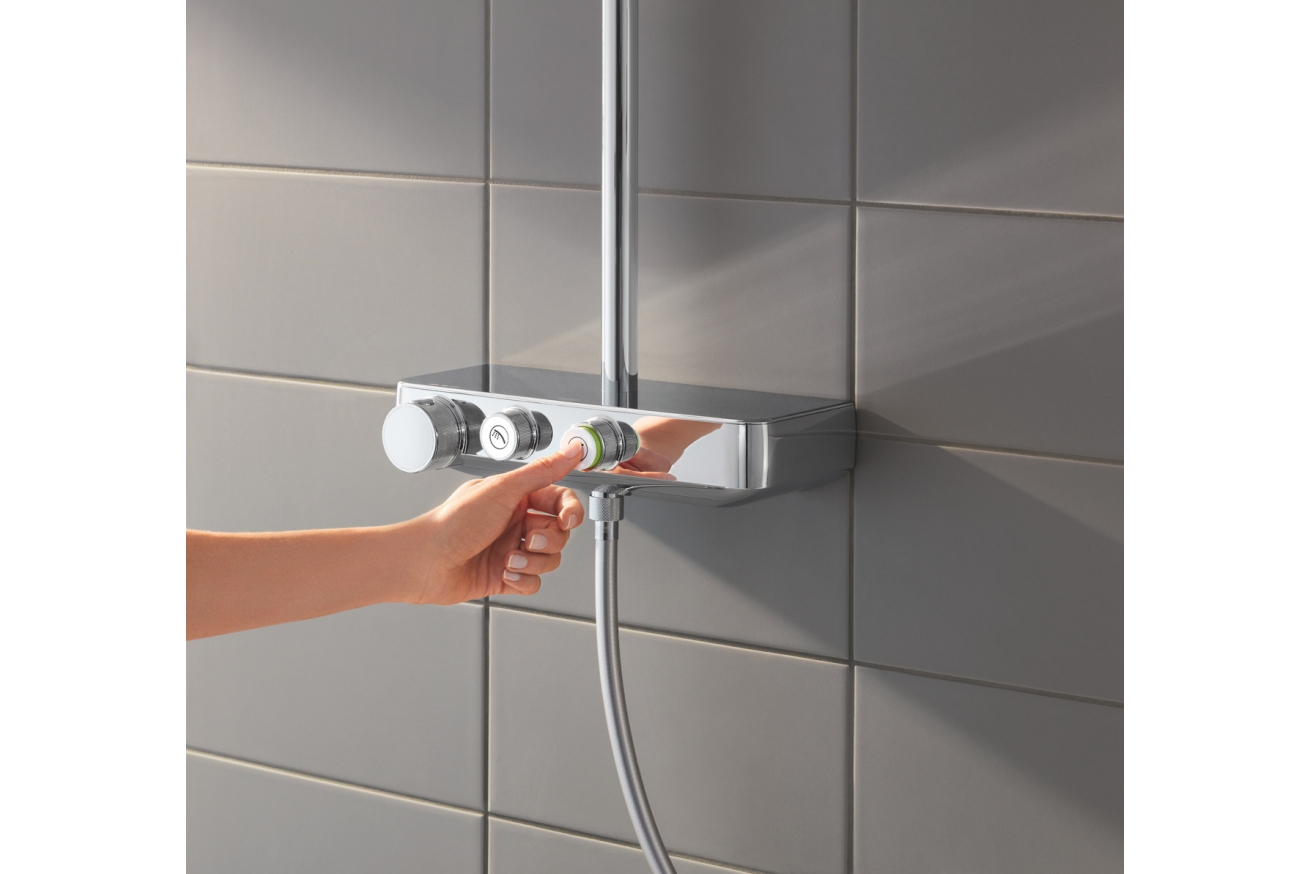 Душевая система GROHE Euphoria SmartControl System 260 Mono с термостатом для душа, хром (26509000)