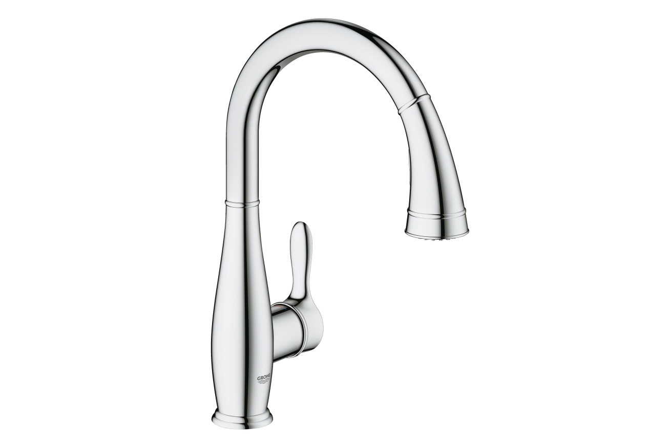 Смеситель для кухни GROHE Parkfield с вытяжным изливом, хром (30215001)