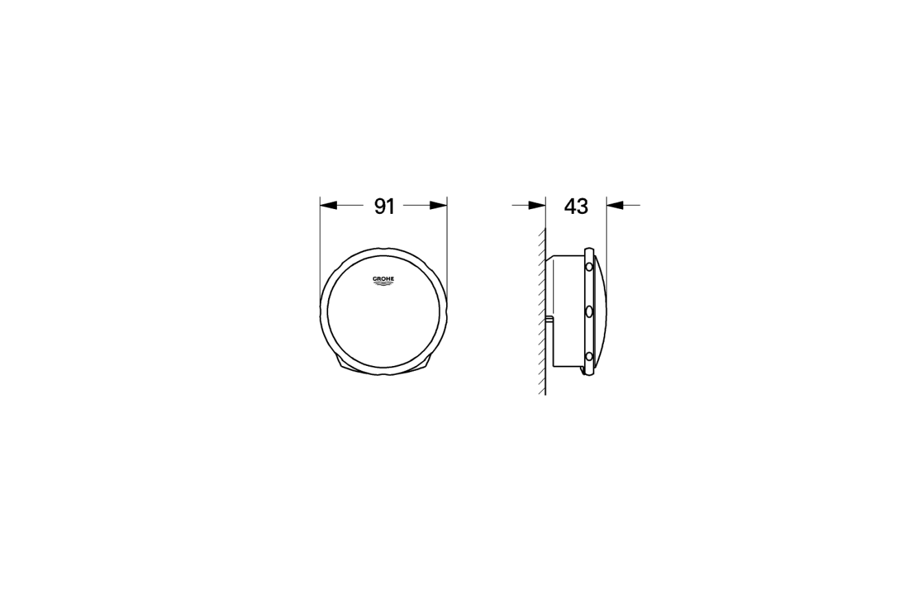 Наливной, сливной и переливной гарнитур GROHE Talentofill, холодный рассвет матовый (19952GN0)