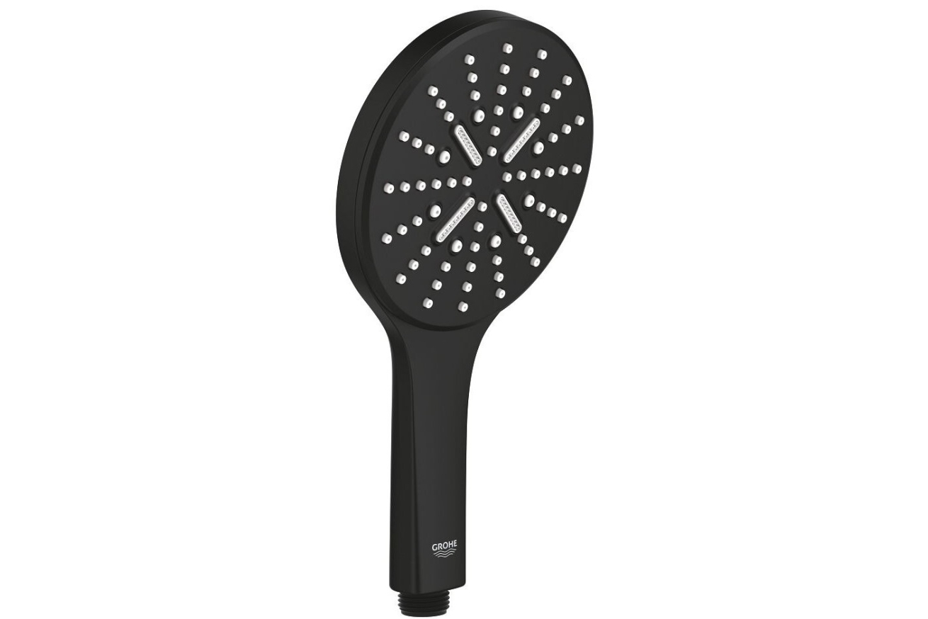 Ручной душ GROHE Ручной душ GROHE Rainshower SmartActive 130, 3 режима, фантомный черный (22127KF0)