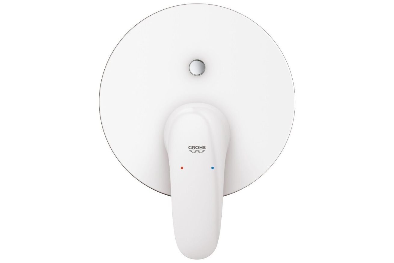 Внешняя часть смесителя для ванны GROHE Eurostyle Solid, белая луна (24047LS3)