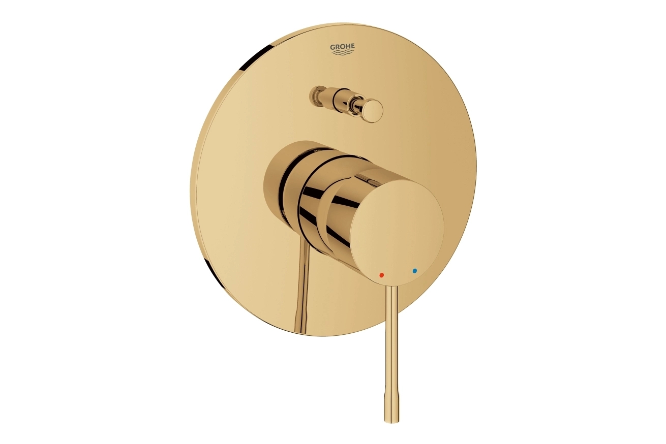 Внешняя часть смесителя для ванны GROHE Essence, холодный рассвет глянец (19285GL1)