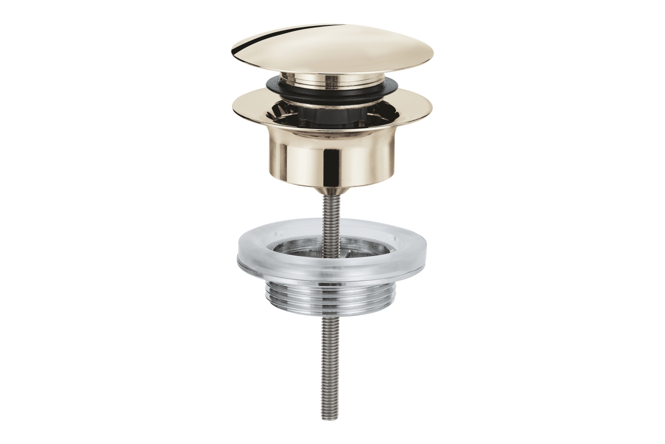 Донный клапан для раковины GROHE, никель глянец (65807BE0)