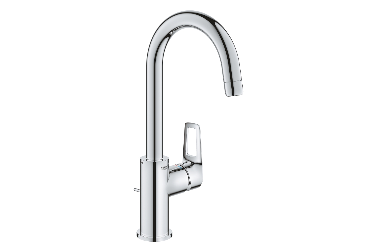 Смеситель для раковины GROHE Start Loop с донным клапаном, L-Size, хром (23780001)