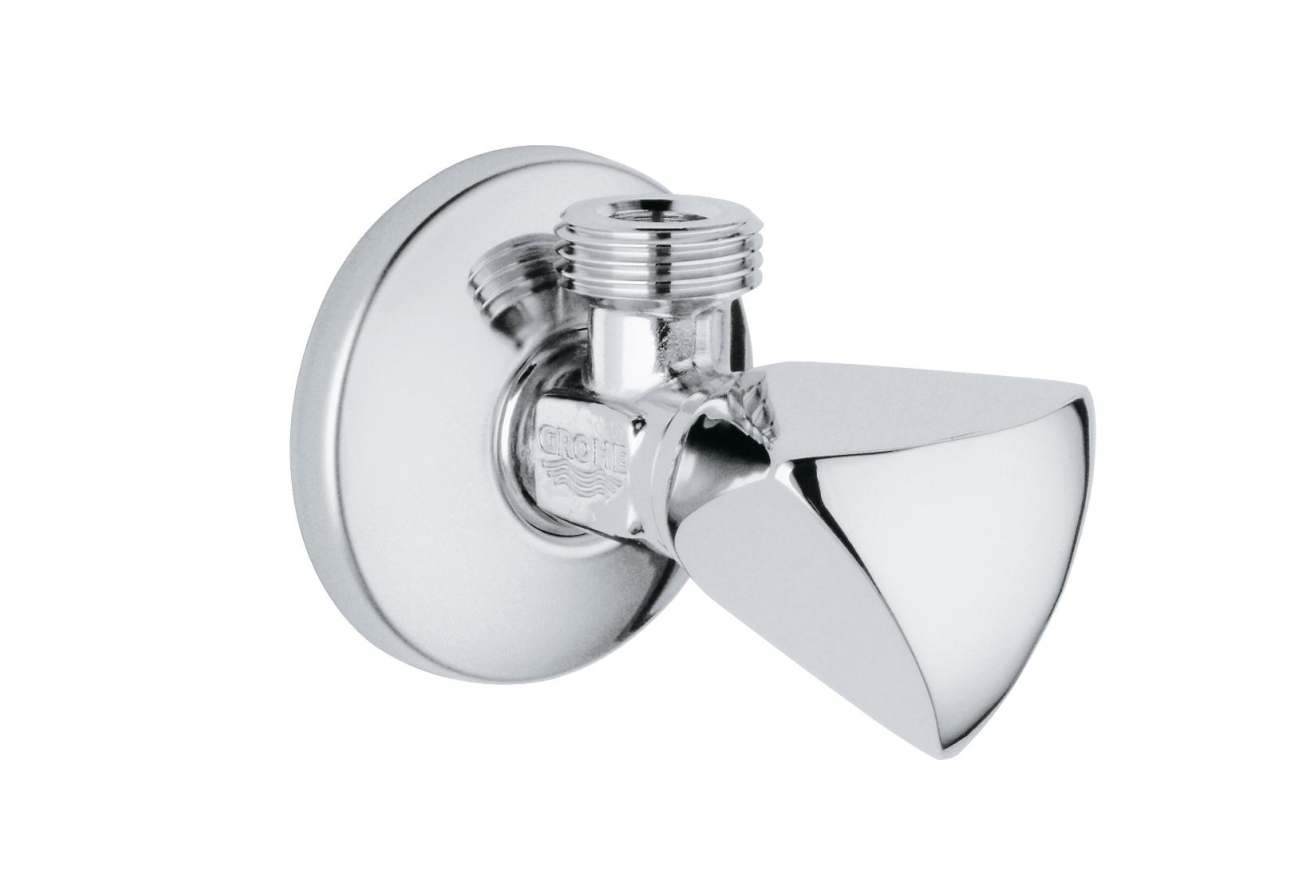 Вентиль угловой GROHE 1/2″-1/2″ для подключения смесителей, хром (22940000)