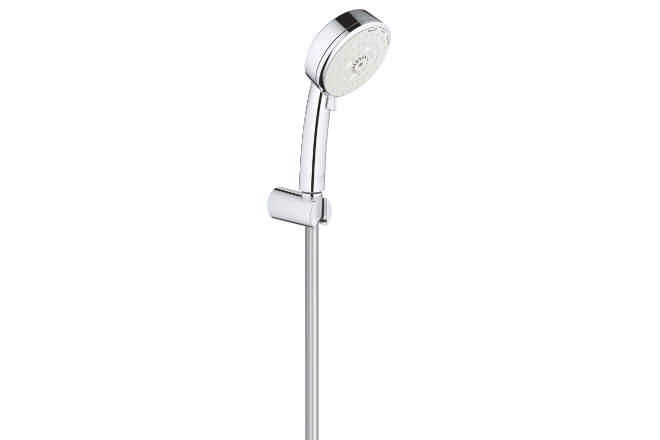 Душевой набор GROHE Tempesta Cosmopolitan, 3 режима, 1500 мм, 9,5 л/мин, хром (27588002)