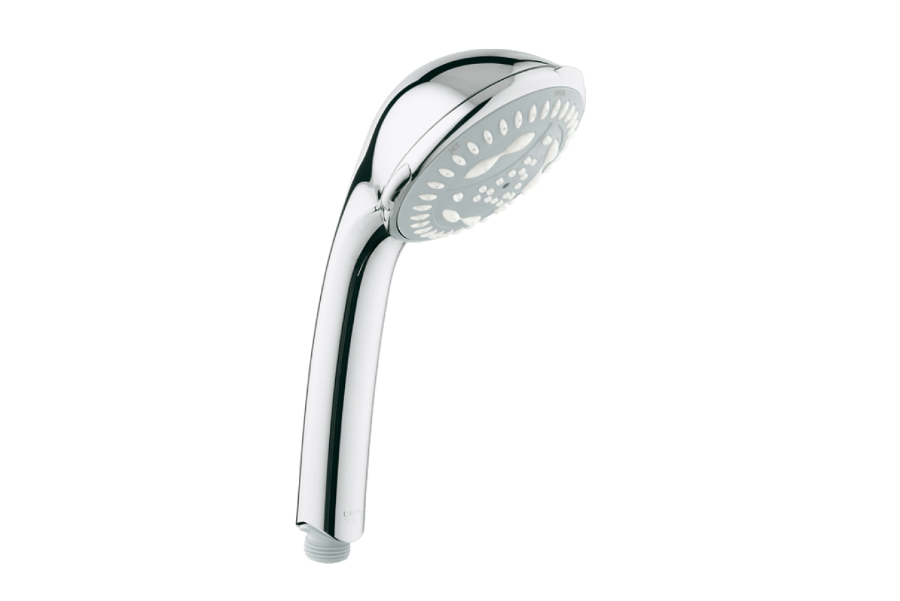 Душевой гарнитур GROHE Relexa Massage 100, 4 режима струи, душевая штанга 600 мм, 7.5 л/мин, хром (28945000)