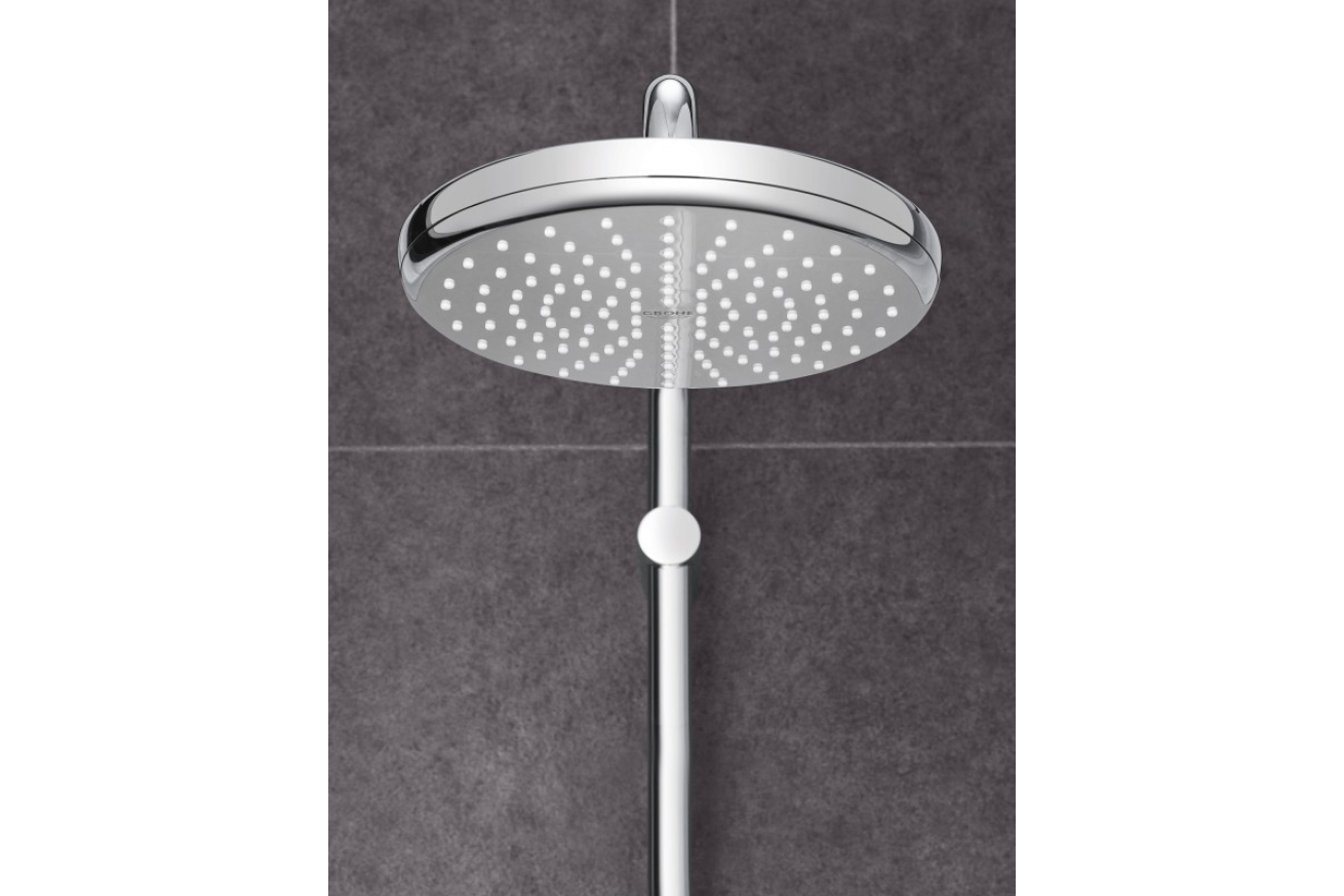 Душевая система GROHE Tempesta Cosmopolitan System 210 с термостатом для душа, хром (27922001)