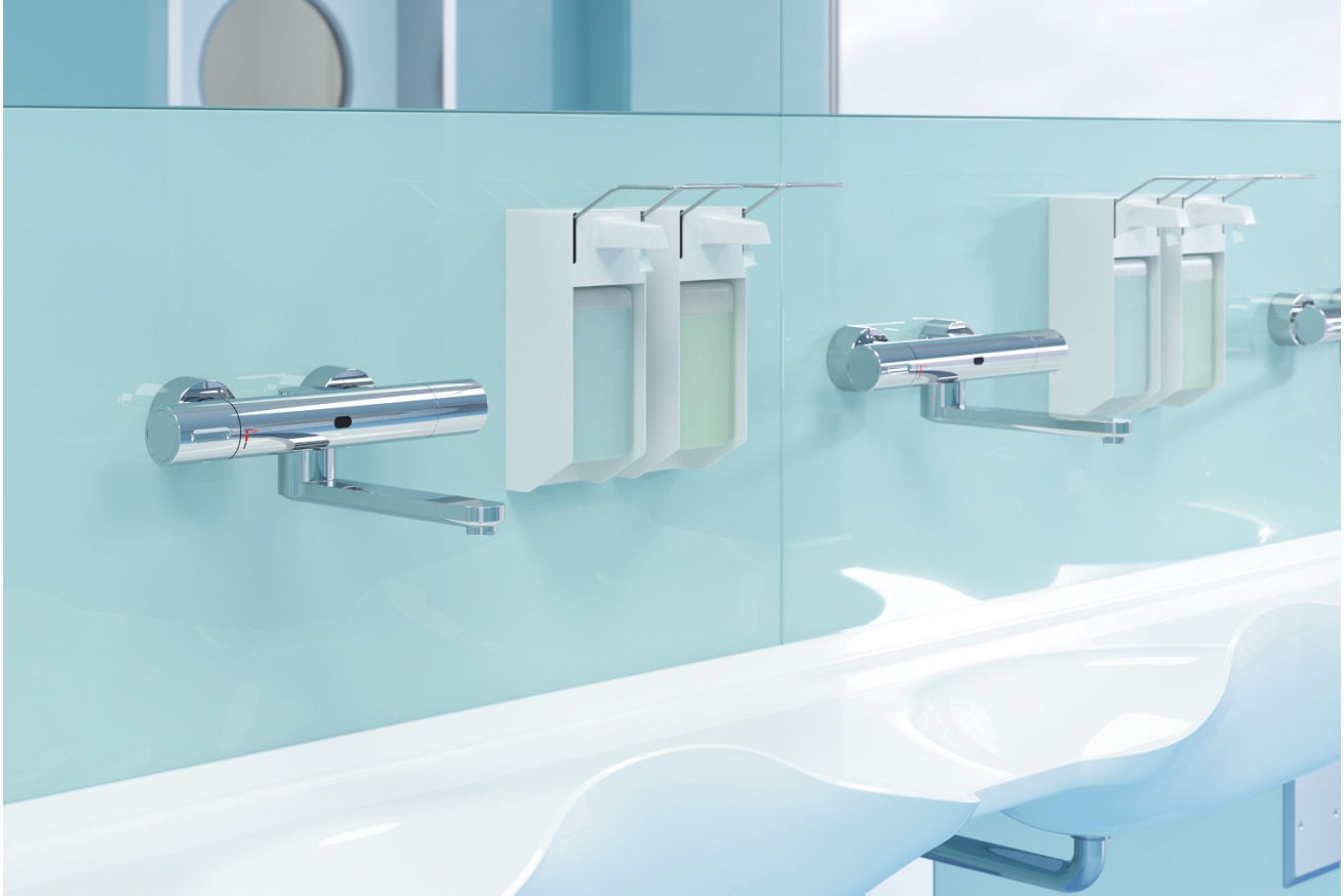 Термостат для раковины GROHE Eurosmart Cosmopolitan E инфракрасный, хром (36454000)