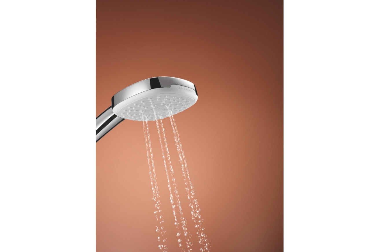 Душевой гарнитур GROHE Tempesta Cube 110, 3 режима струи, душевая штанга 600 мм, 13,5 л/мин, хром (27786003)