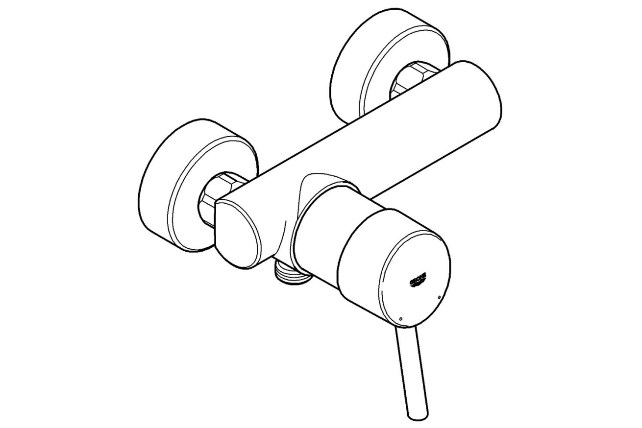 Смеситель для душа GROHE Concetto, хром (32210001)