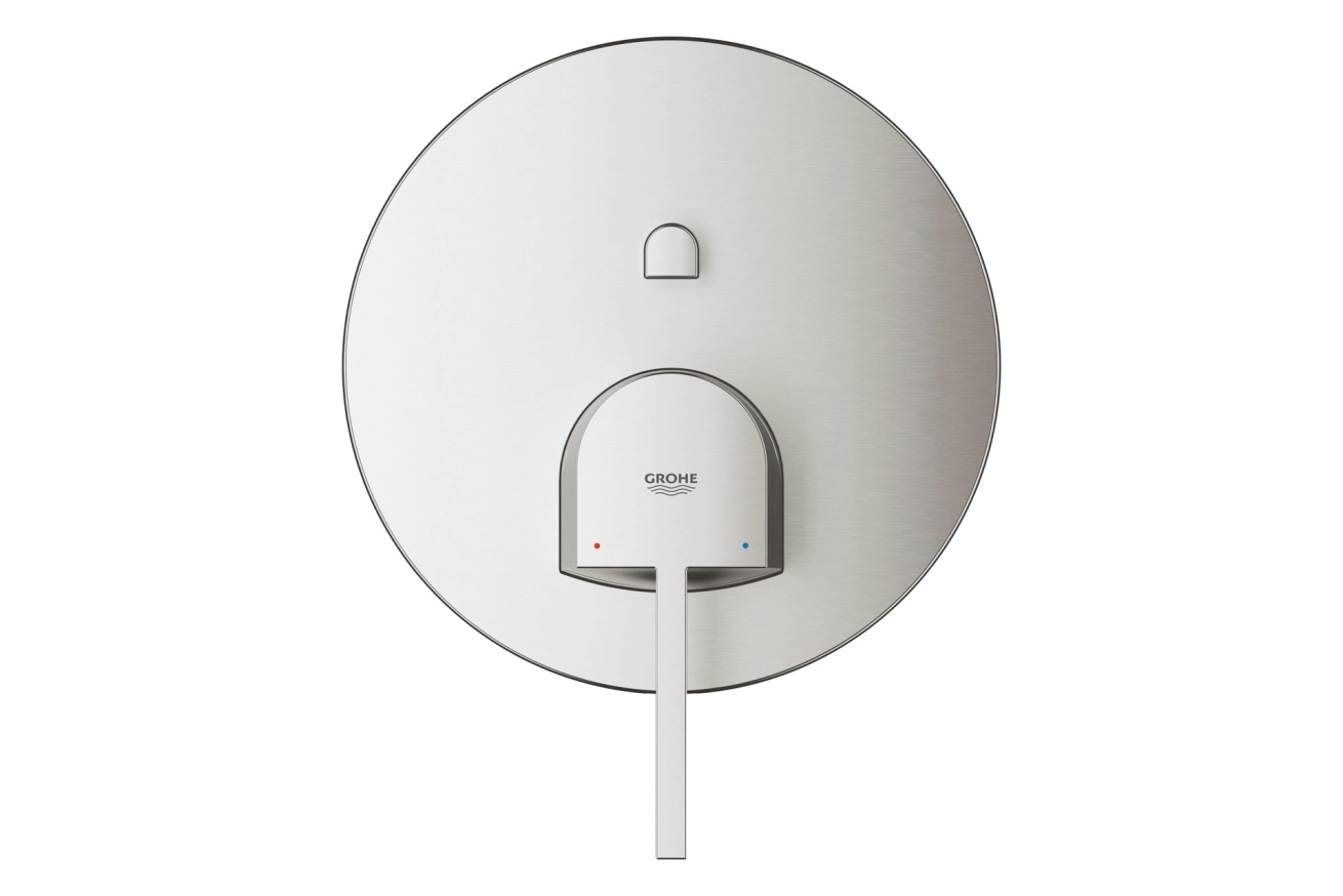 Внешняя часть смесителя для ванны GROHE Plus, суперсталь (24060DC3)