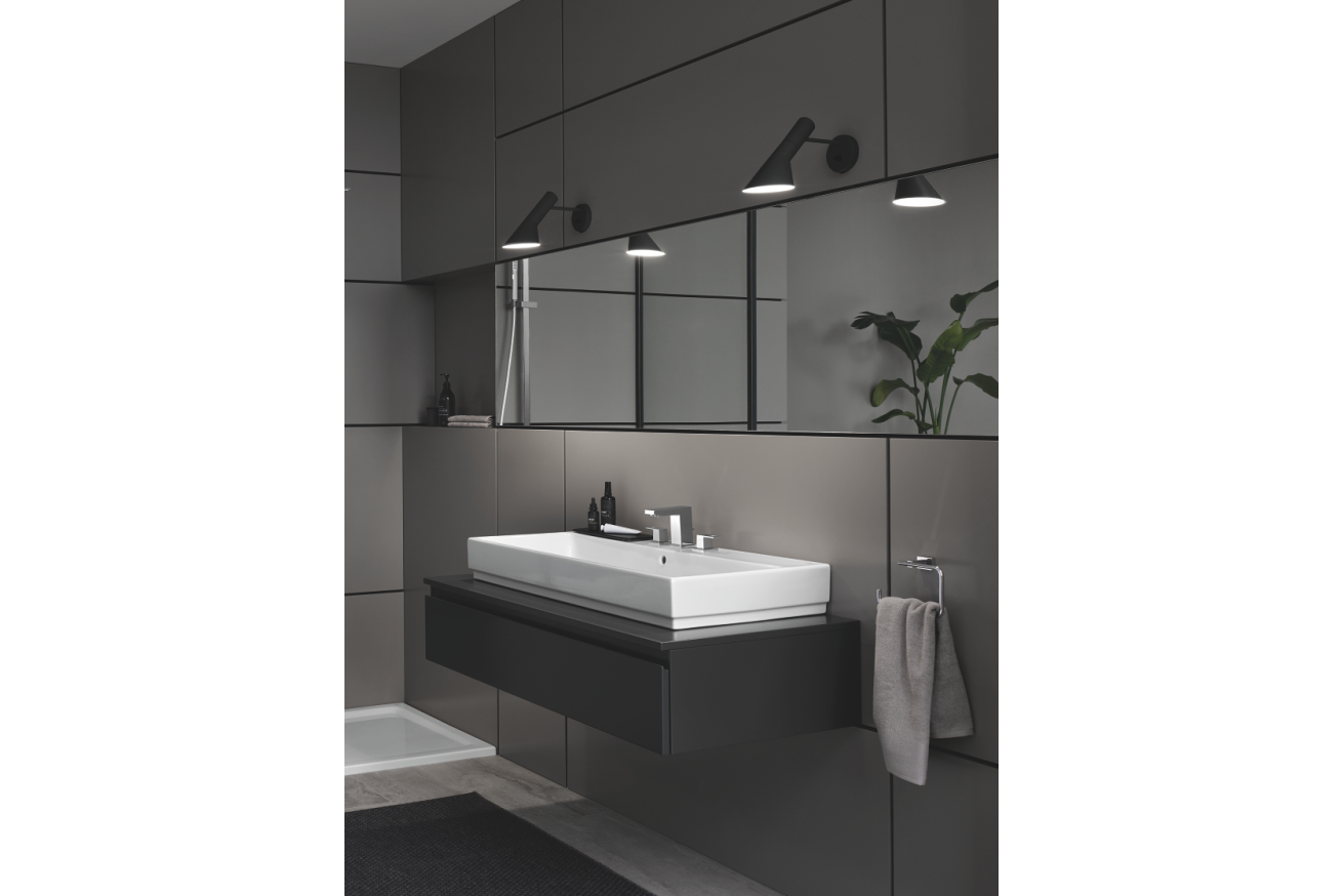 Раковина подвесная GROHE Cube Ceramic 80 см, альпин-белый (3946900H)