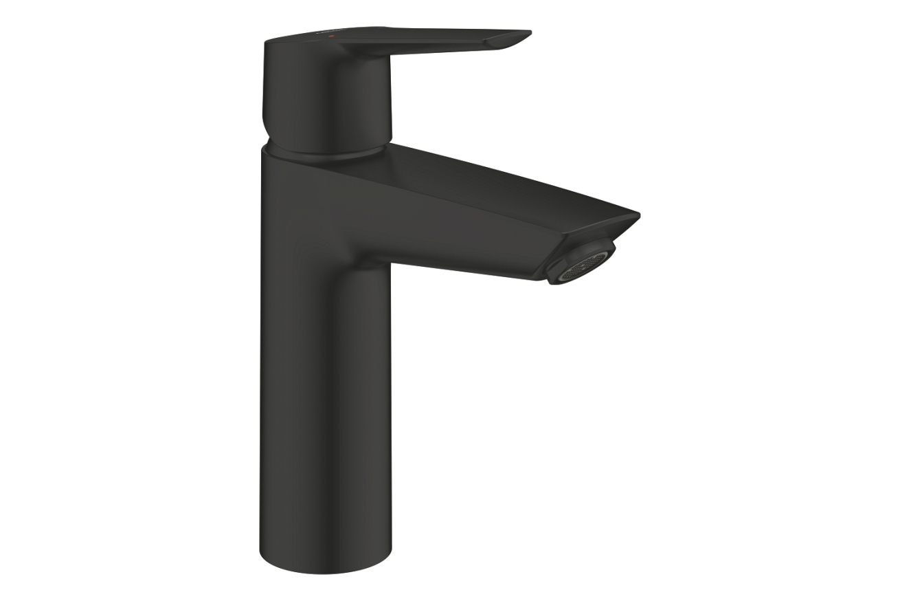 Смеситель для раковины GROHE Start с донным клапаном, M-Size, матовый черный (235752432)