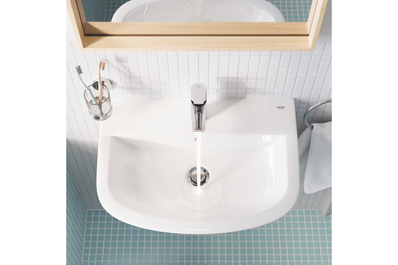 Смеситель для раковины GROHE BauEdge, S-size, хром (23328001)