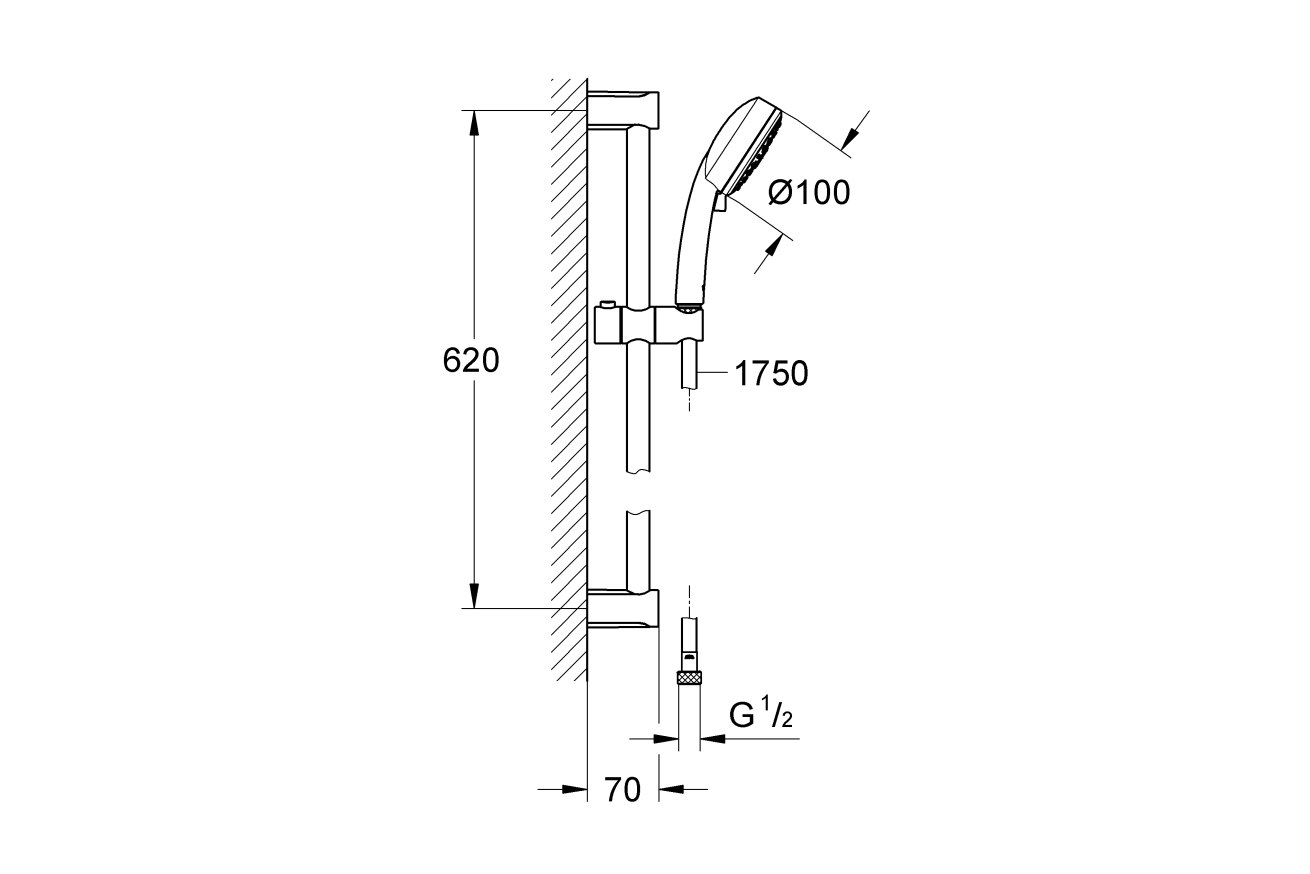 Готовый комплект для ванной комнаты GROHE Eurostyle Cosmopolitan (NB0013-2)