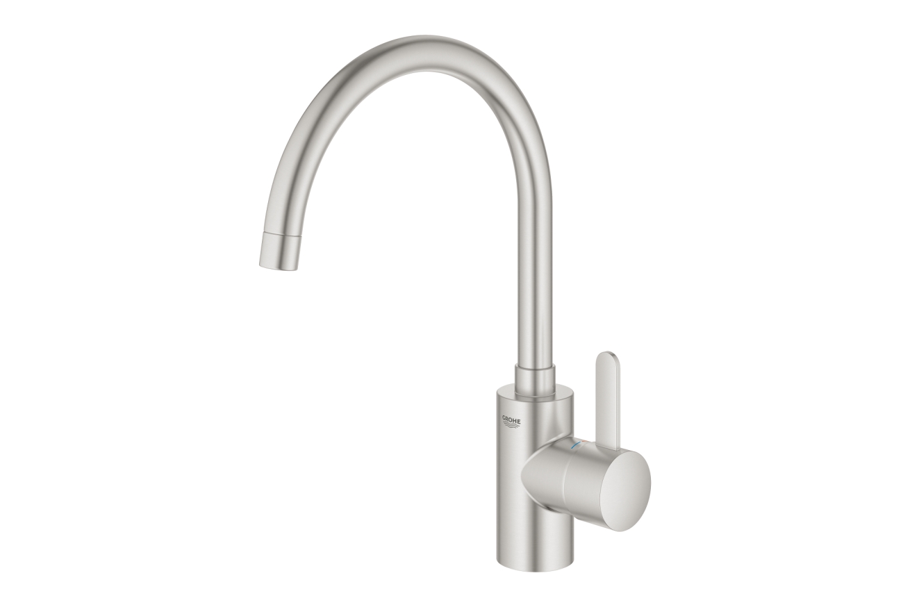 Смеситель для кухни GROHE Eurosmart Cosmopolitan, суперсталь (32843DC2)