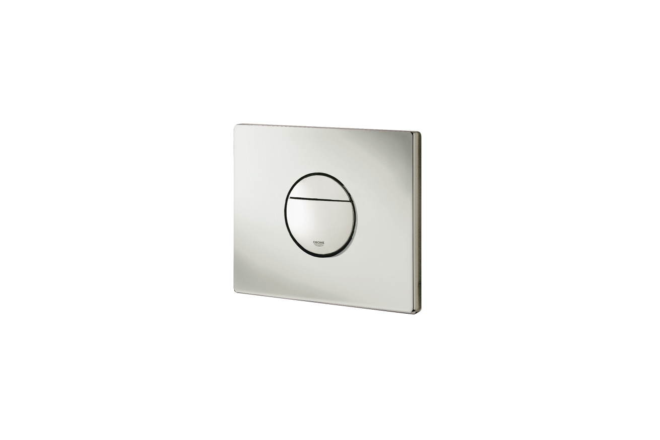 Панель смыва для унитаза GROHE Nova Cosmopolitan, 3 режима, матовый хром (38765P00)