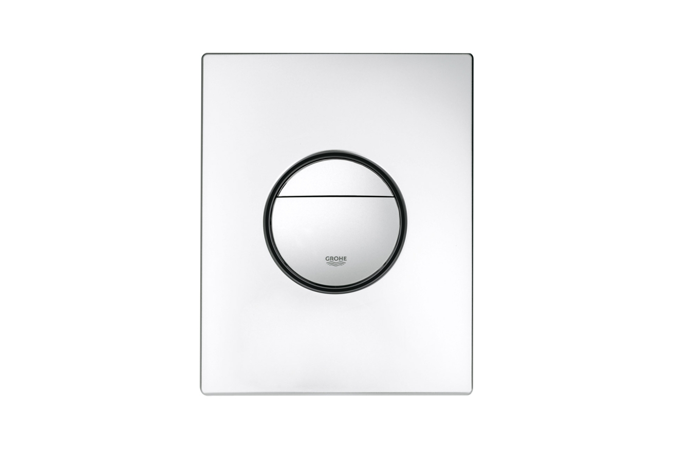 Панель смыва для унитаза GROHE Nova Cosmopolitan, 3 режима, матовый хром (38765P00)
