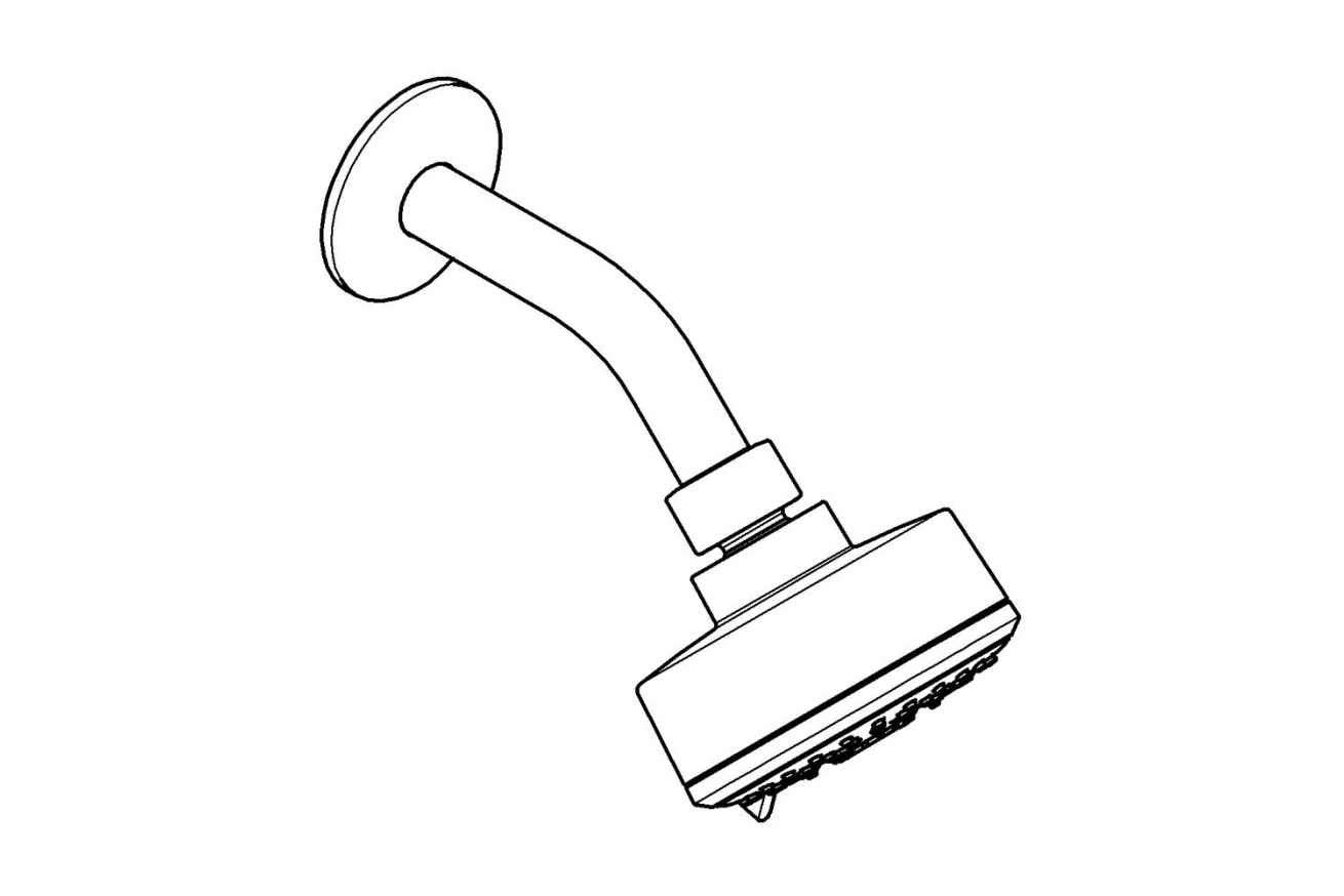 Верхний душ GROHE New Tempesta Cosmopolitan 100, 9,5 л/мин, 4 режима, хром (27869001)
