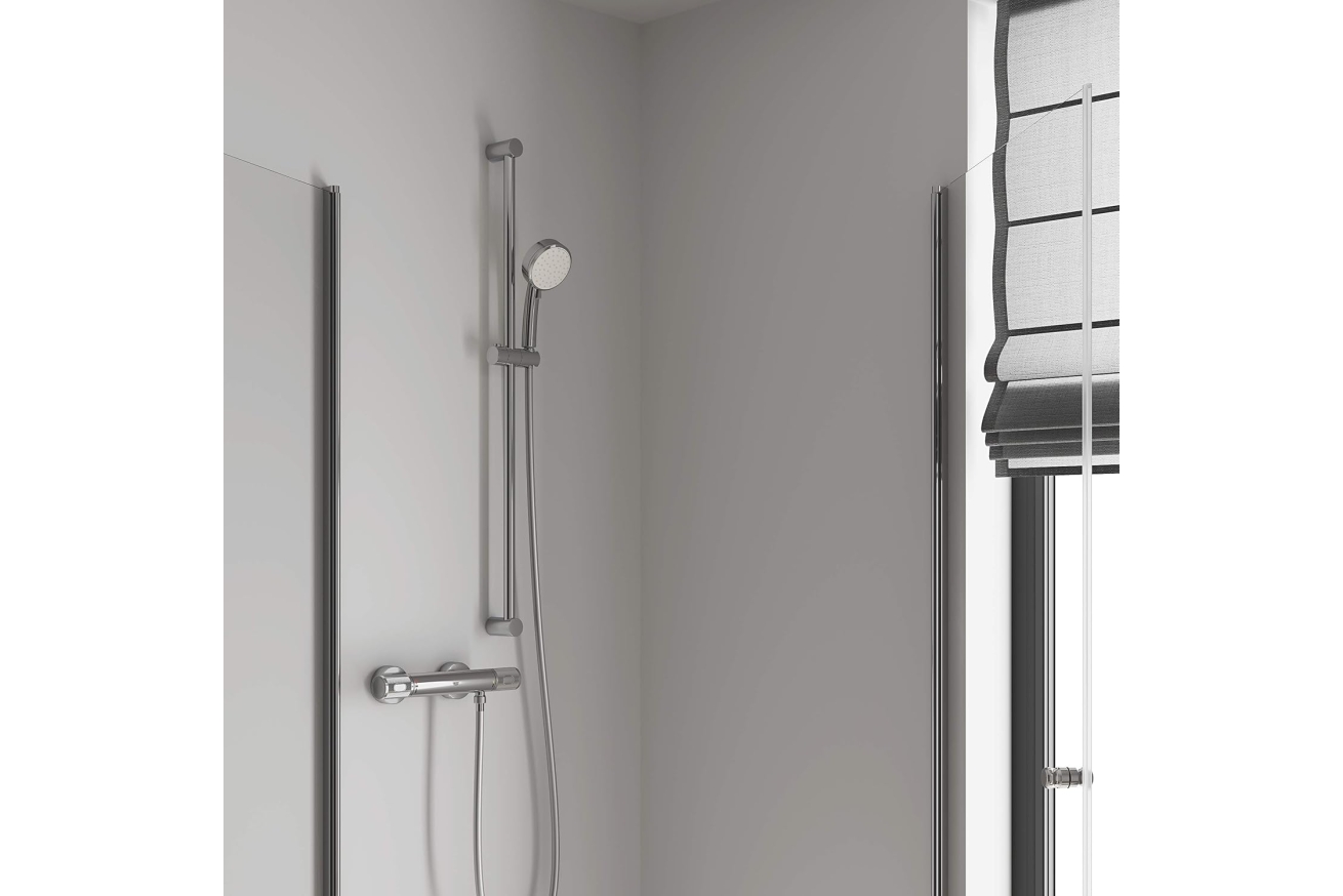 Термостат для душа GROHE Grohtherm 1000 Performance с душевым гарнитуром, хром (34784000)