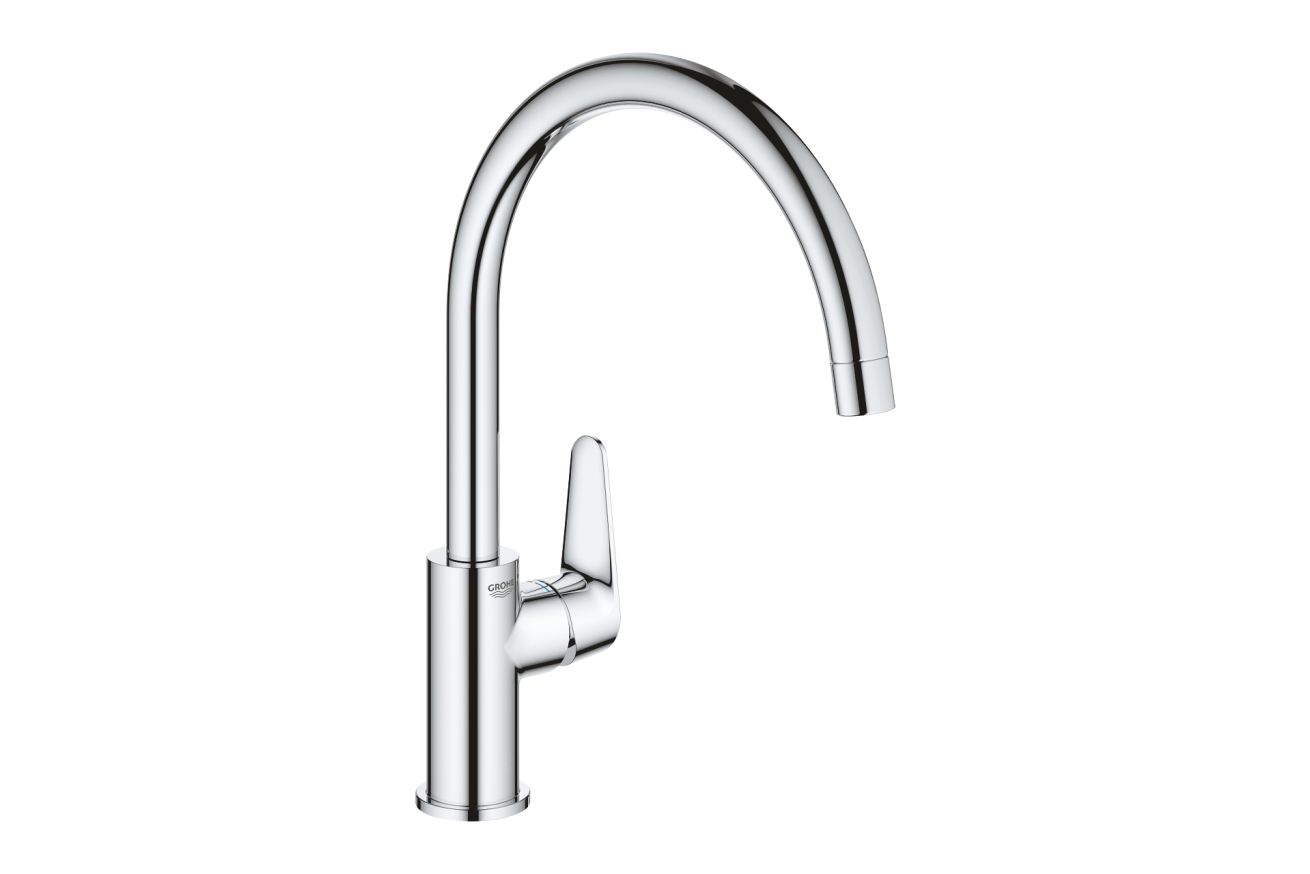 Смеситель для кухни GROHE BauCurve, хром (31231001)