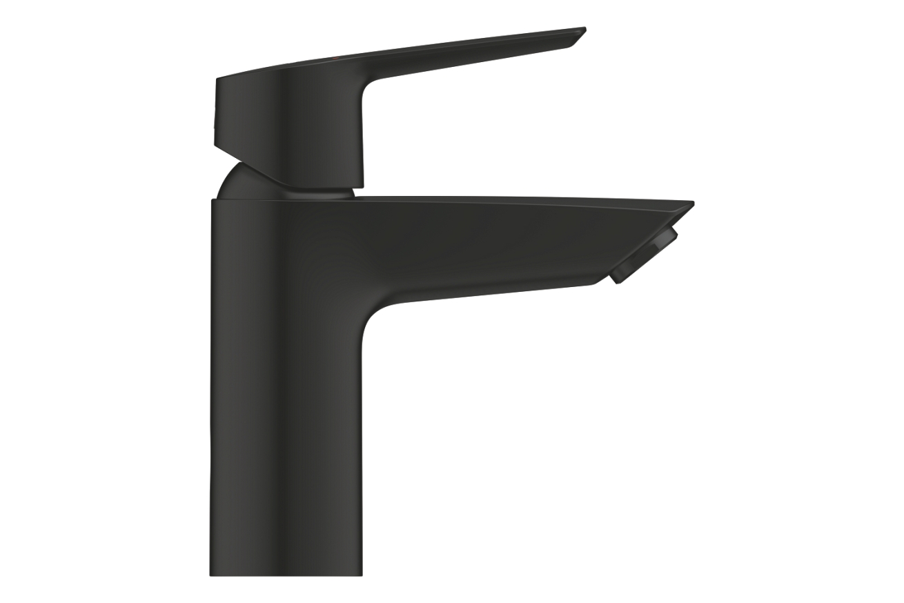 Смеситель для раковины GROHE Start с донным клапаном, S-Size, матовый черный (235502432)