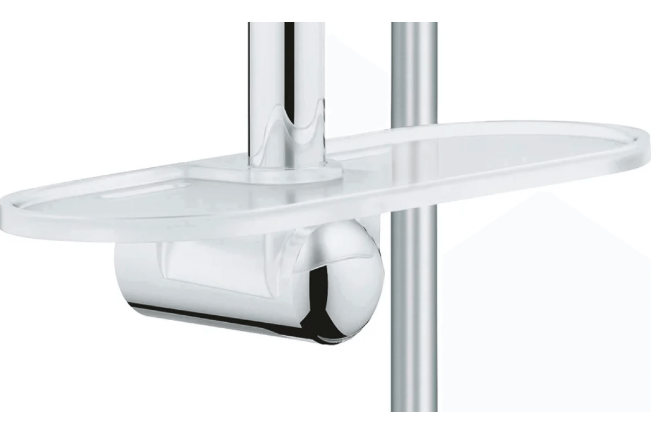 Душевой гарнитур GROHE Tempesta 110 с мыльницей, 2 режима струи, душевая штанга 600 мм, 13,5 л/мин, хром (27926003)