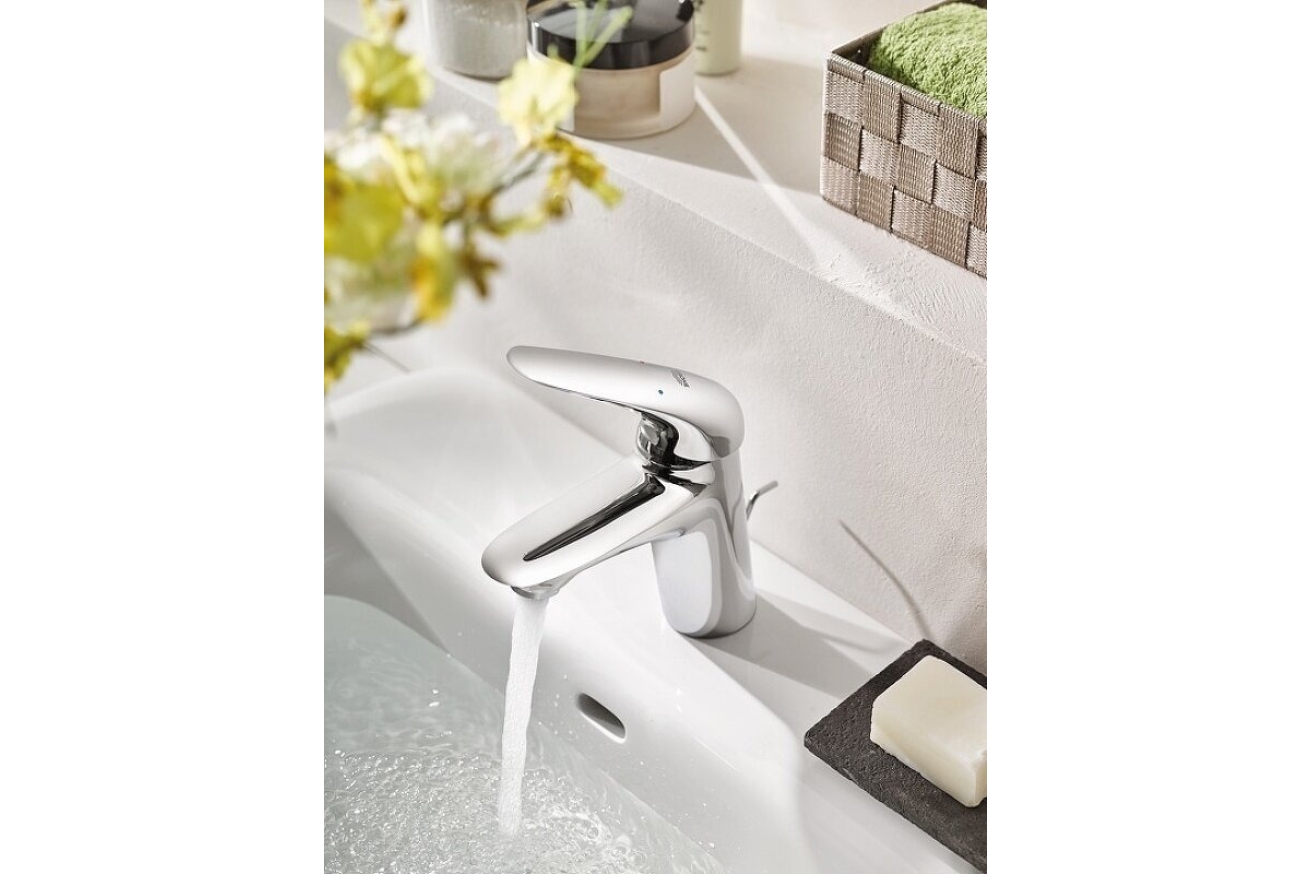 Смеситель для раковины GROHE Eurostyle, S-size, хром (23713003)