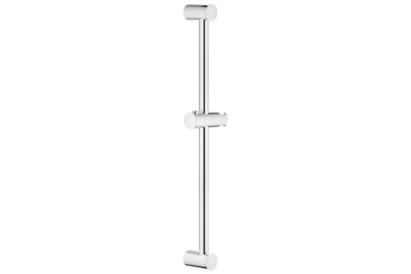 Душевой гарнитур GROHE Tempesta Rustic 100 с мыльницей, 4 режима струи, душевая штанга 600 мм, 9,5 л/мин, хром (26086001)