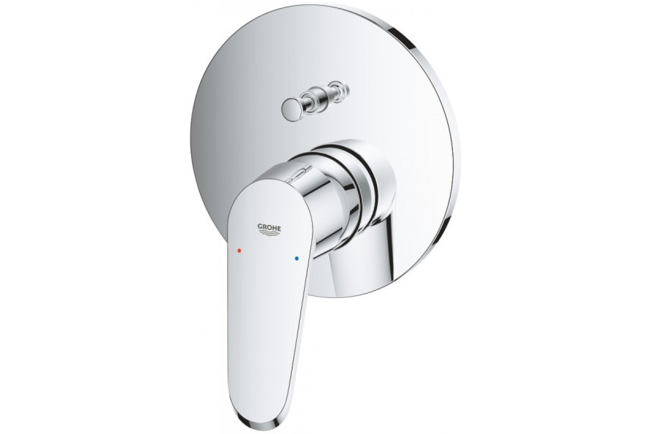 Внешняя часть смесителя для ванны GROHE Eurodisc Cosmopolitan с переключателем на 2 положения, хром (24056002)