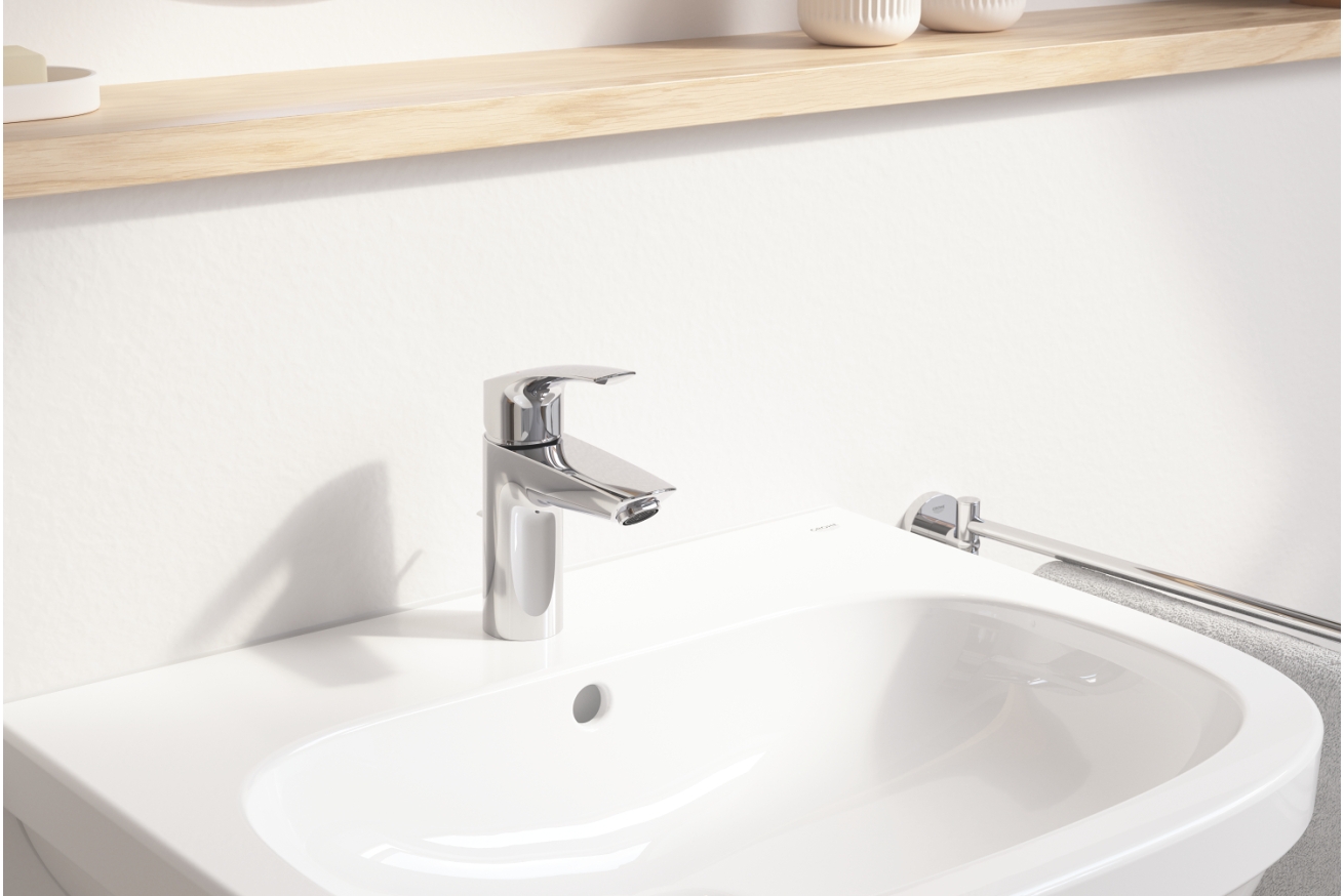 Смеситель для раковины GROHE Eurosmart, S-size, хром (33188003)