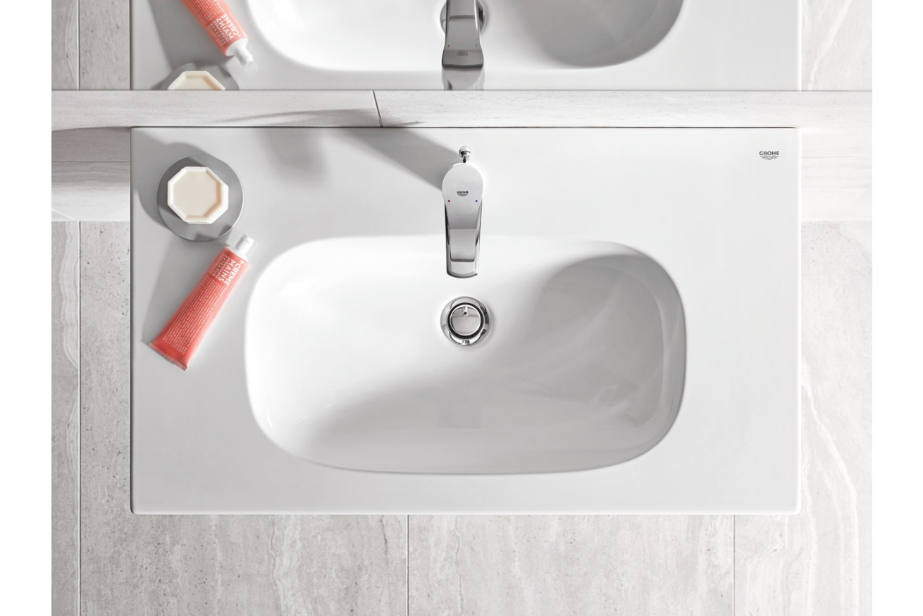 Раковина GROHE Euro Ceramic, накладная на столешницу 80 см,альпин-белый (3958400H)