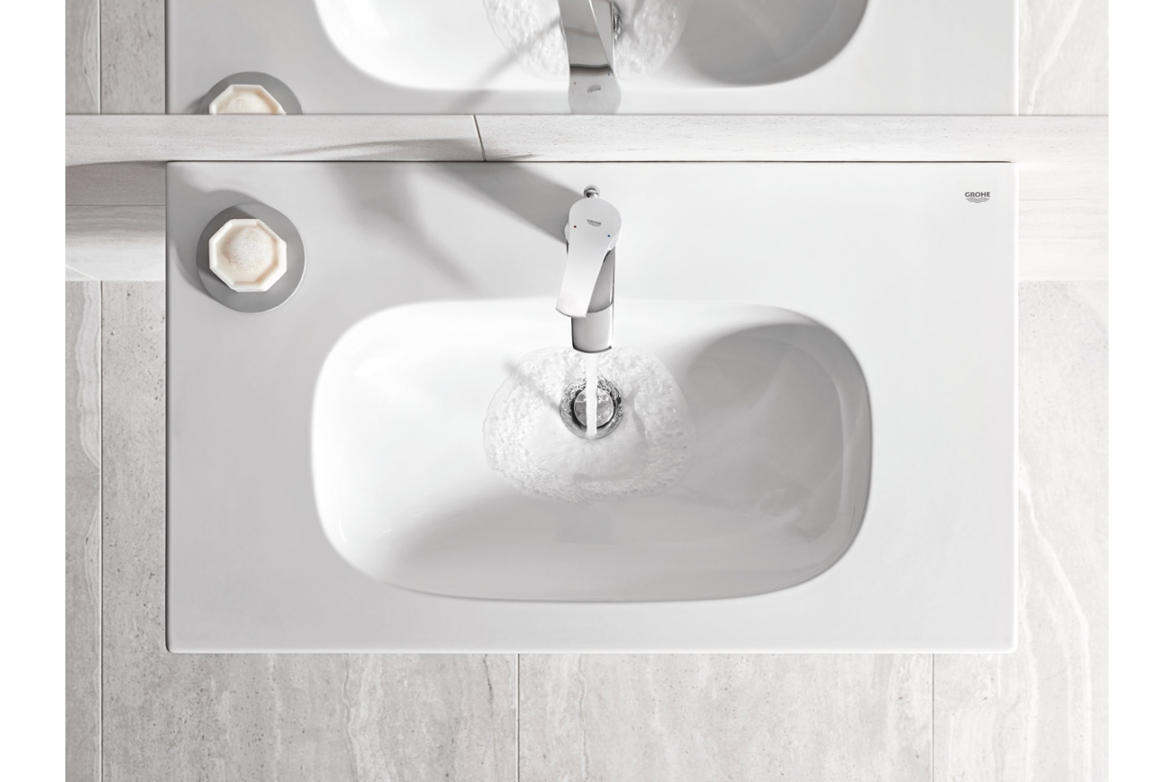 Раковина GROHE Euro Ceramic, накладная на столешницу 80 см,альпин-белый (3958400H)
