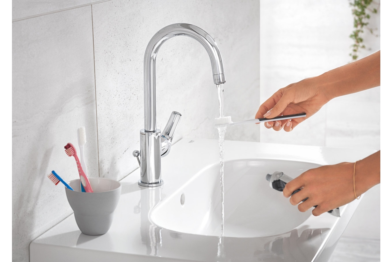 Раковина GROHE Euro Ceramic, накладная на столешницу 80 см,альпин-белый (3958400H)